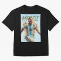 The Messiah Oversized T-Shirt Feel the Roar of FIFA World Cup 2026 Made for Messi, Netherlands Energy, Fan Favorite Moments, National Team Passion, Big Match Drama and Soccer History; Perfect for Supporters Who Want Bold Football Energy, Global