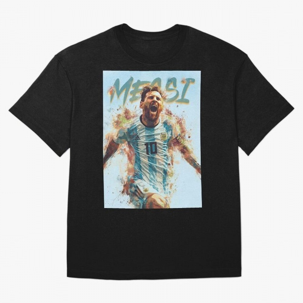 The Messiah Oversized T-Shirt Feel the Roar of FIFA World Cup 2026 Made for Messi, Netherlands Energy, Fan Favorite Moments, National Team Passion, Big Match Drama and Soccer History; Perfect for Supporters Who Want Bold Football Energy, Global