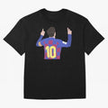 Messi Celebrates #w89 Classic T-Shirt Create Match Day Hype around FIFA World Cup 2026, Messi, Neymar and Mbappe, Spain, Stadium Chants, National Pride, Trophy Dreams and Unforgettable Football Memories; Made for Die Hard Supporters, Soccer Lovers,