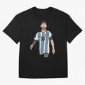 Lionel Messi Number 10 Campeones Del Mundo Essential T-Shirt Capture Stadium Memories from FIFA World Cup 2026 for Fans of Neymar and Portugal, Bringing Worldwide Fan Energy, Dramatic Goals, Stadium Lights and Championship Celebrations; Made for