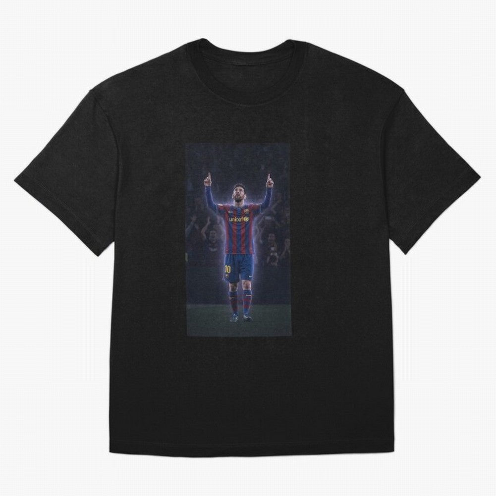 Lionel Messi Classic T-Shirt Turn Up for Match Day Hype around FIFA World Cup 2026, Messi, CR7 and Mbappe, Brazil, Portugal and Argentina, Retro Football Energy, Iconic Rivalries, Trophy Chase Drama and Stadium Atmosphere; Ideal for Fans Who Follow