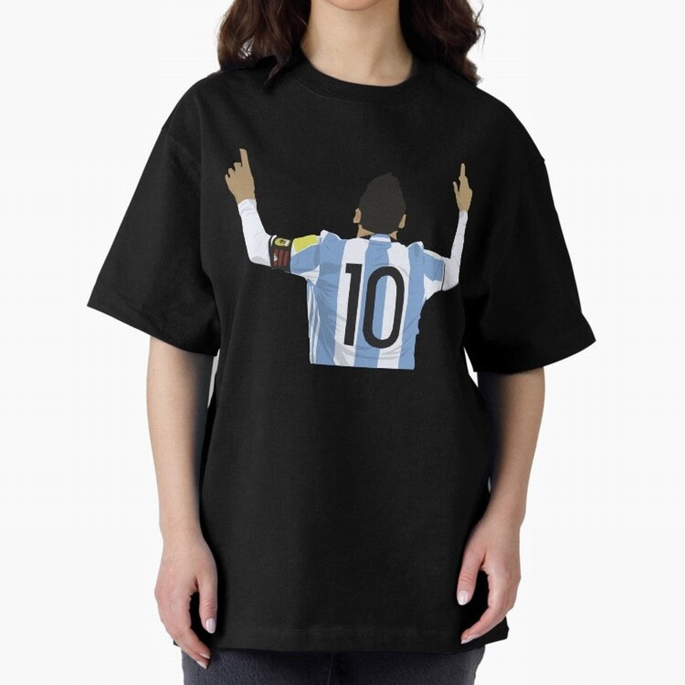 Leo- M10 Essential T-Shirt Celebrate Fan Favorites in Match Day Hype around FIFA World Cup 2026 USA Canada Mexico, Neymar, Haaland and Cristiano Ronaldo, Portugal, Spain and Germany, Worldwide Fan Energy, Dramatic Goals, Stadium Lights and
