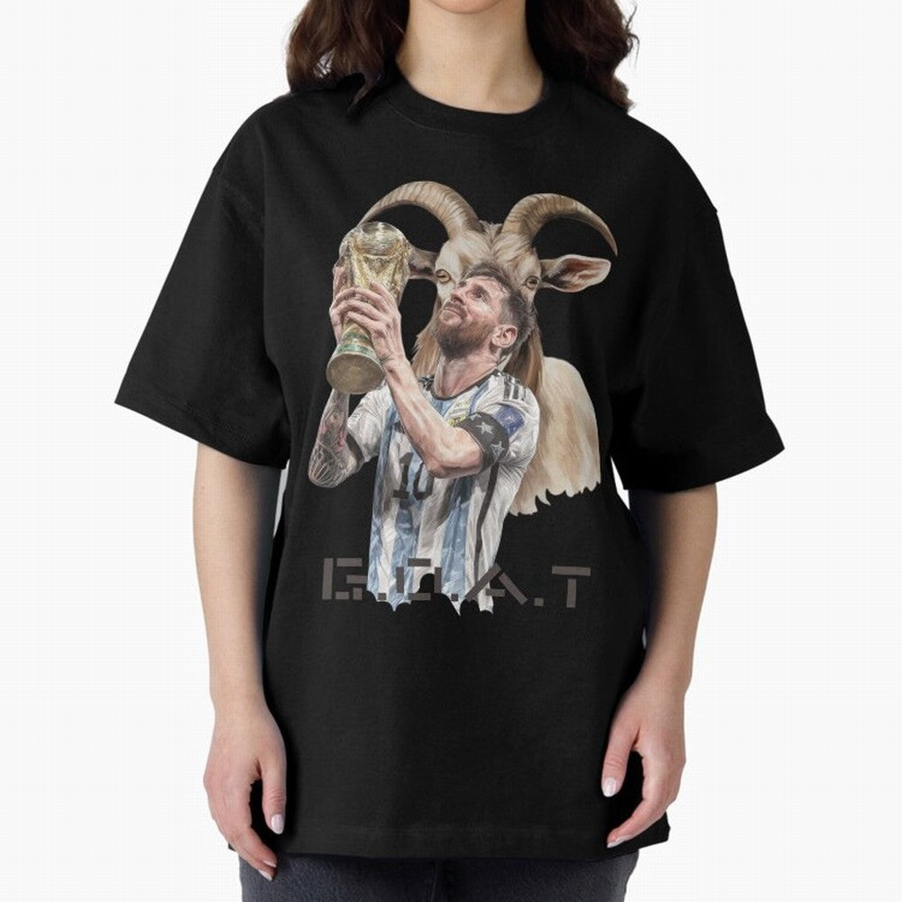 The G.O.A.T of Football, Lionel Messi Classic T-Shirt Bring Retro Soccer Energy to FIFA World Cup 2026 Spirit, Highlighting Spain, CR7, Stadium Chants, National Pride, Trophy Dreams and Unforgettable Football Memories; Made for Collectors Who Enjoy