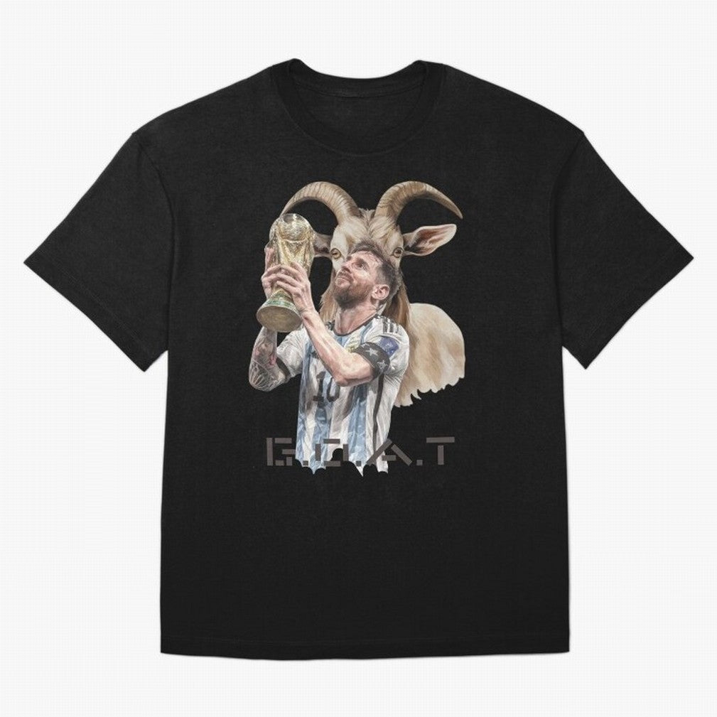 The G.O.A.T of Football, Lionel Messi Classic T-Shirt Bring Retro Soccer Energy to FIFA World Cup 2026 Spirit, Highlighting Spain, CR7, Stadium Chants, National Pride, Trophy Dreams and Unforgettable Football Memories; Made for Collectors Who Enjoy