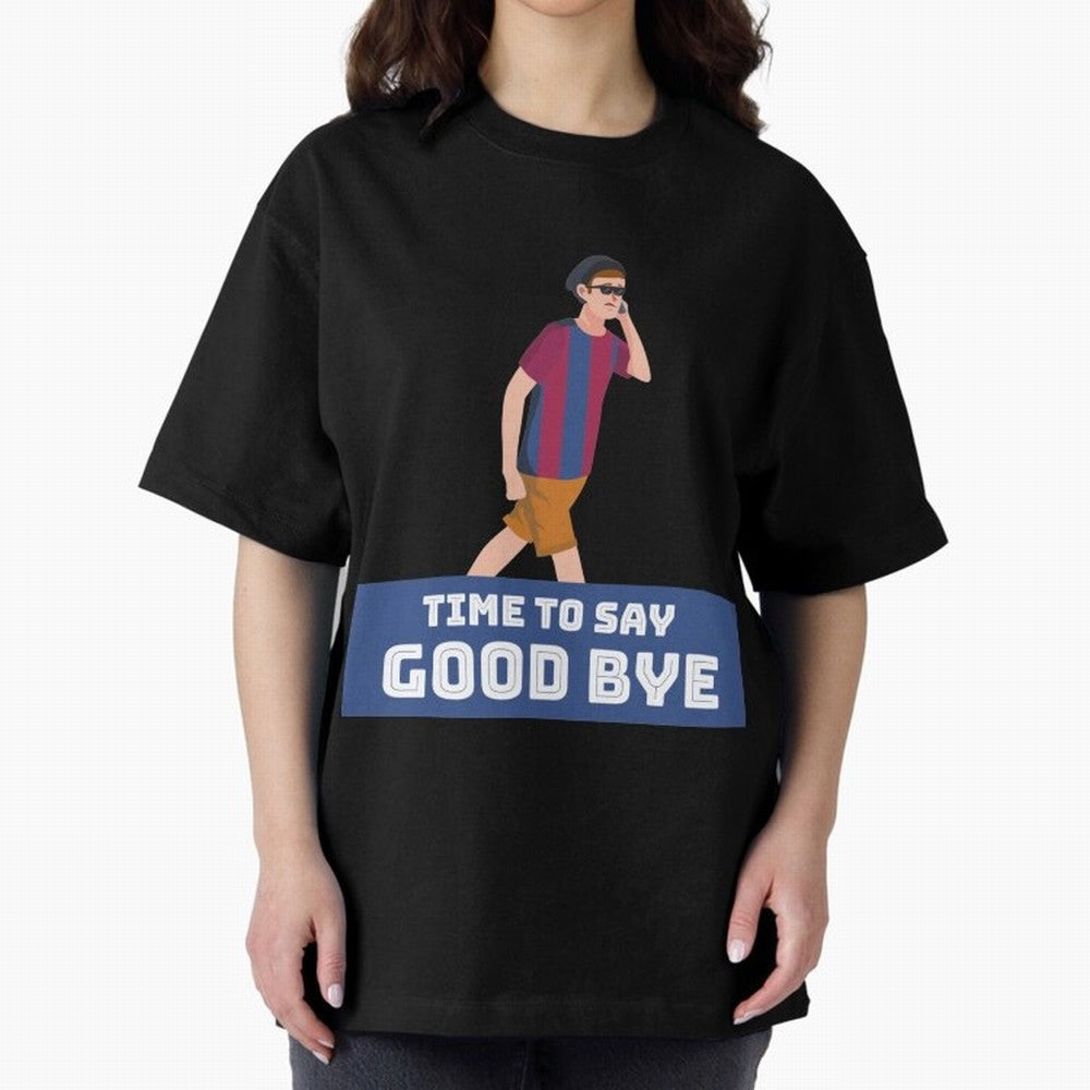 Good by Leo Messi,Leo messi leave Barcalena| Perfect Gift For you and friends Classic T-Shirt Show Support during Match Day Hype around FIFA World Cup 2026 Group Stage, Messi, CR7 and Mbappe, Portugal, Match Day Excitement, Supporter Culture,