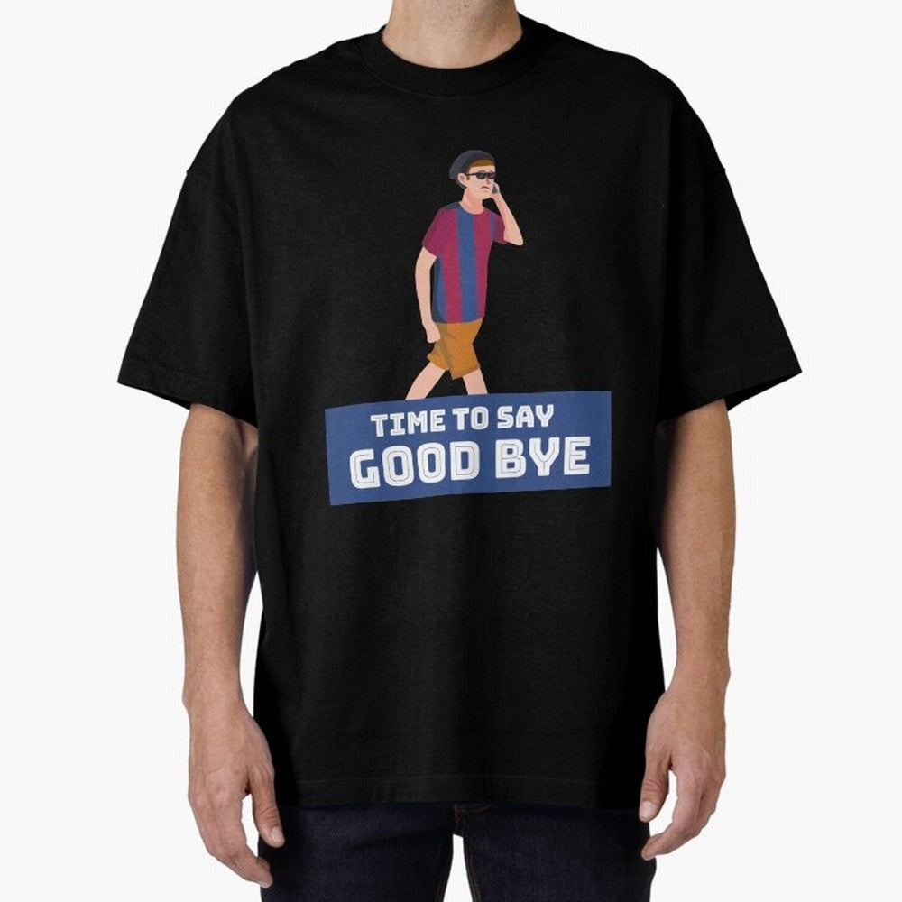 Good by Leo Messi,Leo messi leave Barcalena| Perfect Gift For you and friends Classic T-Shirt Show Support during Match Day Hype around FIFA World Cup 2026 Group Stage, Messi, CR7 and Mbappe, Portugal, Match Day Excitement, Supporter Culture,