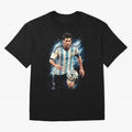 Messi Football Legend Pride Classic T-Shirt Represent the Passion of Match Day Hype around FIFA World Cup 2026 USA Canada Mexico, Messi and Cristiano Ronaldo, England and Germany, Stadium Chants, National Pride, Trophy Dreams and Unforgettable