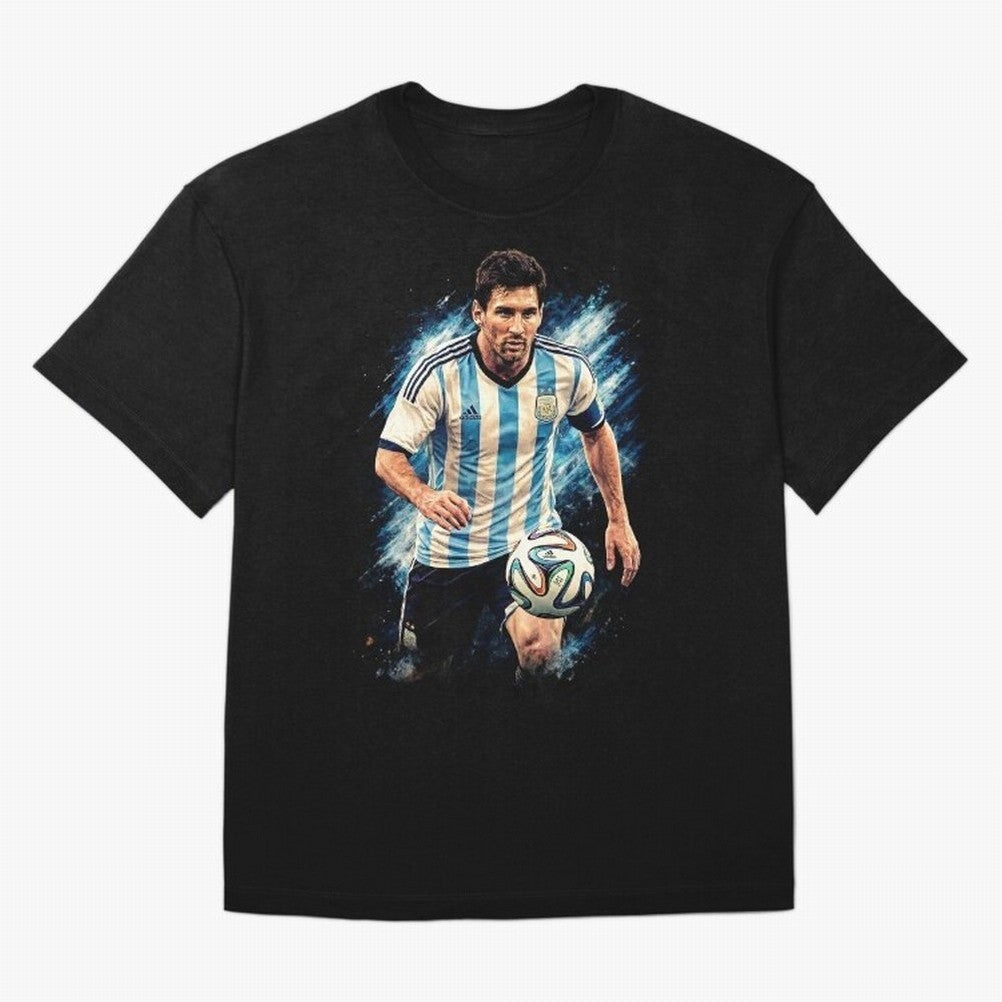 Messi Football Legend Pride Classic T-Shirt Represent the Passion of Match Day Hype around FIFA World Cup 2026 USA Canada Mexico, Messi and Cristiano Ronaldo, England and Germany, Stadium Chants, National Pride, Trophy Dreams and Unforgettable