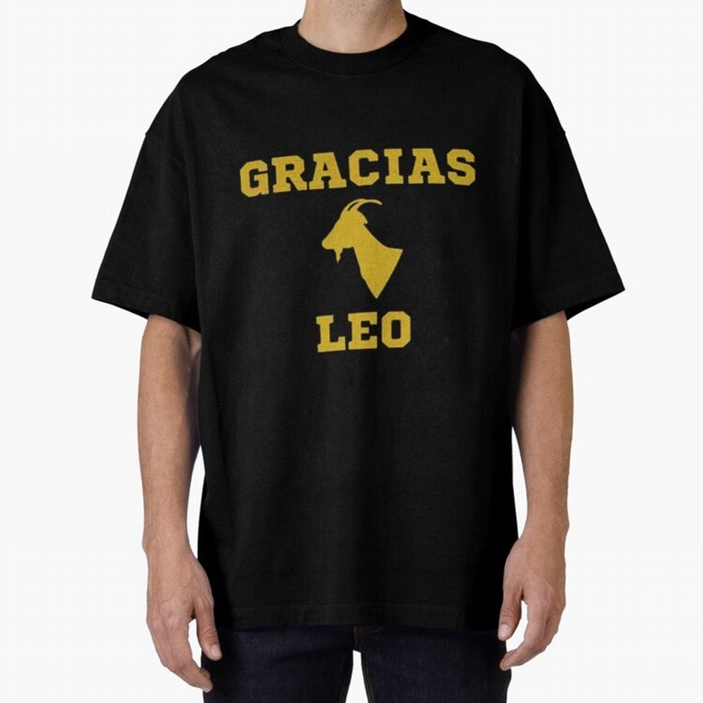 Gracias Leo| Perfect Gift For you and friends Classic T-Shirt Honor Champions and Dreams in the FIFA World Cup 2026 Journey through Cristiano Ronaldo Highlights, Brazil Pride, Goal Celebration Energy, Supporter Heritage, Football Icons and