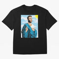 messi god Oversized T-Shirt Showcase FIFA World Cup 2026 for Fans of Cristiano Ronaldo, Haaland and CR7 and Brazil, Bringing Global Supporter Spirit, Legendary Goals, National Colors and Tournament Celebration; Made for Collectors Who Enjoy Iconic