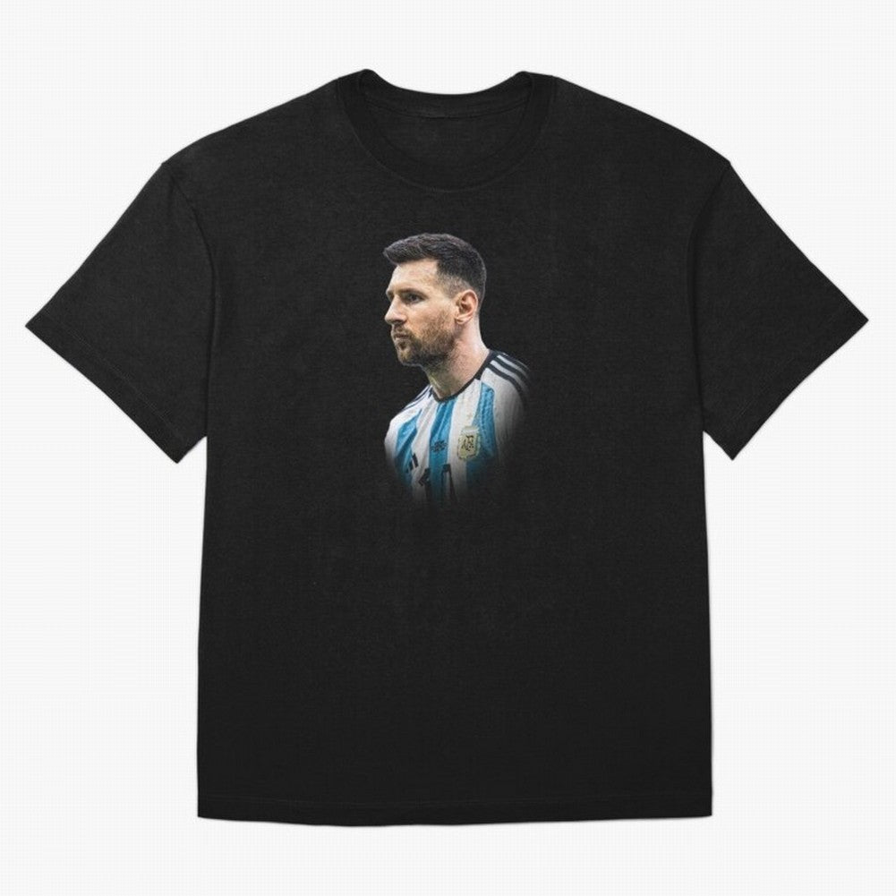 Lionel Messi Oversized T-Shirt Celebrate Rivalries and Pride in Match Day Hype around FIFA World Cup 2026, Cristiano Ronaldo, France and Portugal, Game Day Rituals, Football Legends, Country Pride and the Road to the Final; Ideal for Fans Who