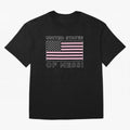 United States of Messi Oversized T-Shirt Represent the Passion of Match Day Hype around FIFA World Cup 2026 USA Canada Mexico, Haaland, Brazil, Classic Soccer Heritage, Championship Pressure, Fan Loyalty and International Pride; Created for Match