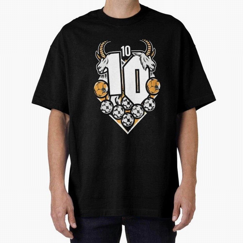 GOAT (Lionel Messi) design Boxy T-Shirt Bring Champion Energy into the FIFA World Cup 2026 Journey through Messi Highlights, England, France and Netherlands Pride, Fan Favorite Moments, National Team Passion, Big Match Drama and Soccer History;