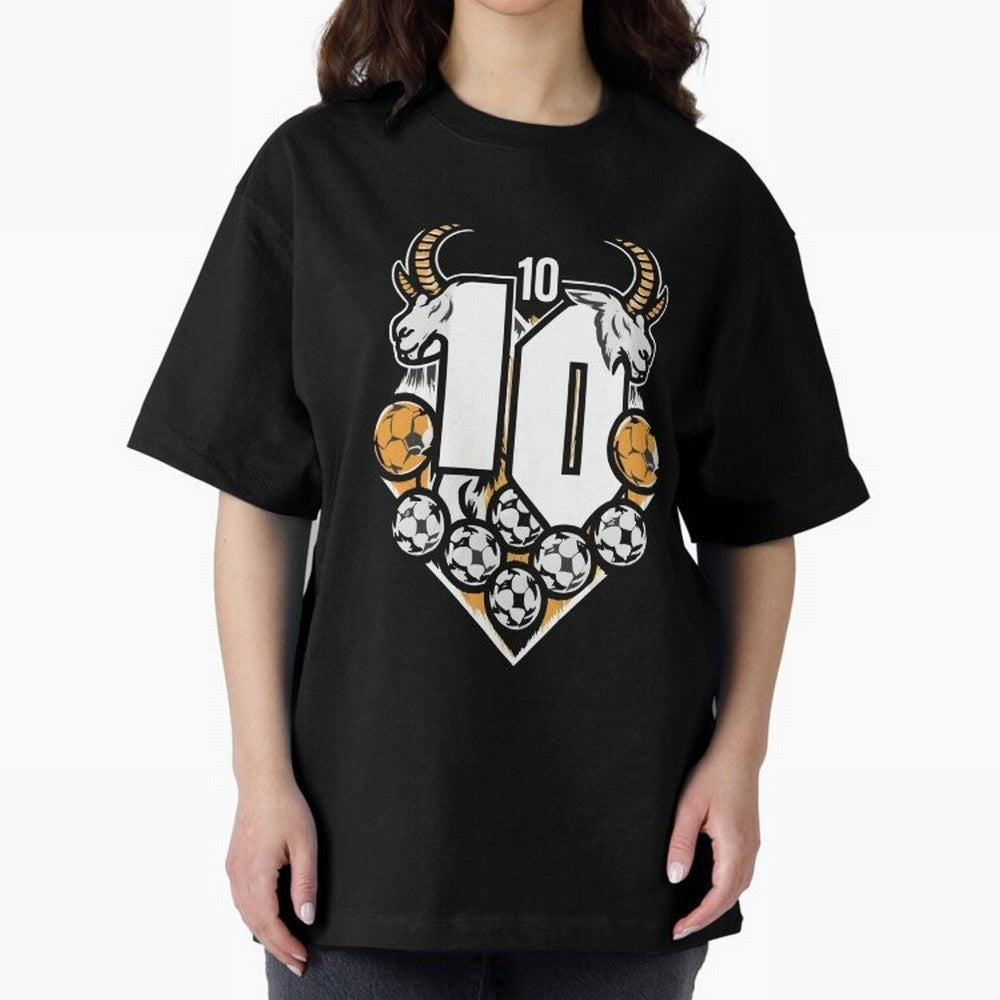 GOAT (Lionel Messi) design Boxy T-Shirt Bring Champion Energy into the FIFA World Cup 2026 Journey through Messi Highlights, England, France and Netherlands Pride, Fan Favorite Moments, National Team Passion, Big Match Drama and Soccer History;
