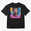 Vibrant Artistic Portrait of Lionel Messi (GOAT) - Digital painting (Version 3) Classic T-Shirt Mark FIFA World Cup 2026 Filled with Cristiano Ronaldo, Haaland and CR7, Netherlands Energy, Match Day Excitement, Supporter Culture, Golden Goals and