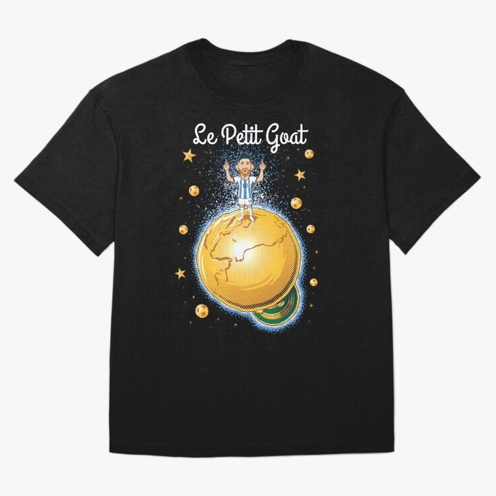 Le Petit Goat Essential T-Shirt Follow Every Goal of FIFA World Cup 2026 USA Canada Mexico for Fans of Neymar and Spain, Bringing Retro Football Energy, Iconic Rivalries, Trophy Chase Drama and Stadium Atmosphere; Great for Watch Parties, Sports