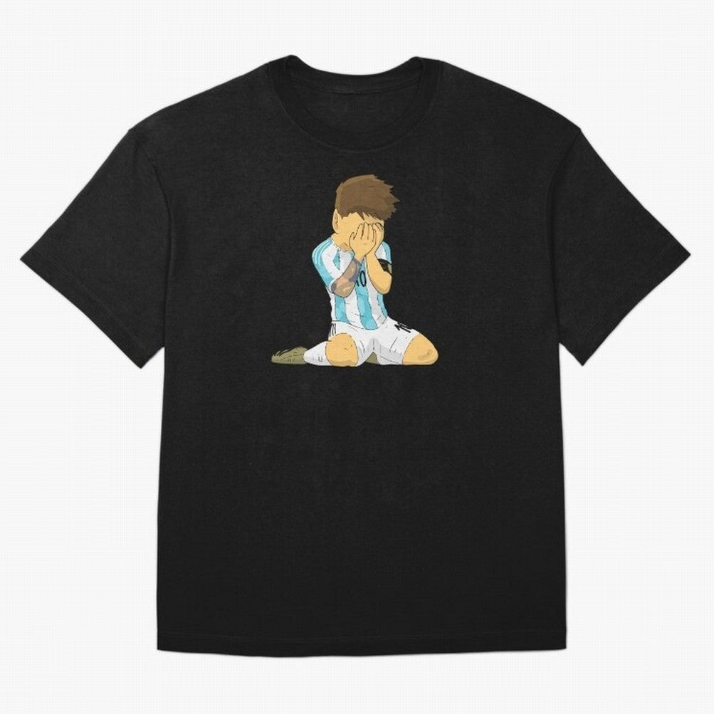 Messi Copa America Moment Oversized T-Shirt Bring a Champion Mindset to FIFA World Cup 2026 Group Stage for Fans of Haaland and Mbappe and Portugal, Bringing Game Day Rituals, Football Legends, Country Pride and the Road to the Final; Made for Die