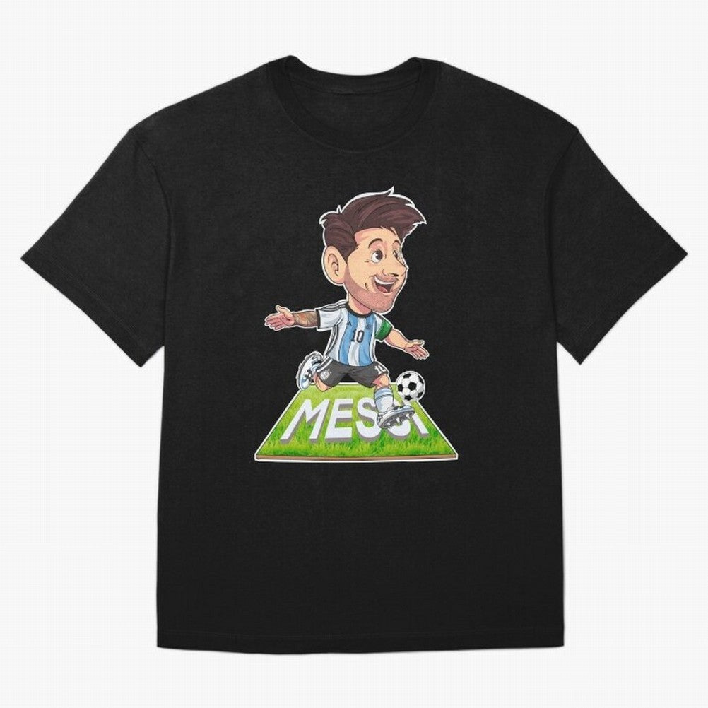 Lionel MESSI Oversized T-Shirt Feel the Trophy Chase of Global Football Passion for FIFA World Cup 2026 USA Canada Mexico, Inspired by Haaland, England, Fan Favorite Moments, National Team Passion, Big Match Drama and Soccer History; Perfect for