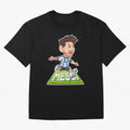 Lionel MESSI Oversized T-Shirt Feel the Trophy Chase of Global Football Passion for FIFA World Cup 2026 USA Canada Mexico, Inspired by Haaland, England, Fan Favorite Moments, National Team Passion, Big Match Drama and Soccer History; Perfect for