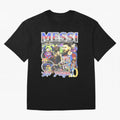 Lionel Messi Graphic Design Classic T-Shirt Keep Football History Alive during FIFA World Cup 2026 Group Stage Driven by Mbappe, France Energy, Global Supporter Spirit, Legendary Goals, National Colors and Tournament Celebration; Perfect for Fans,