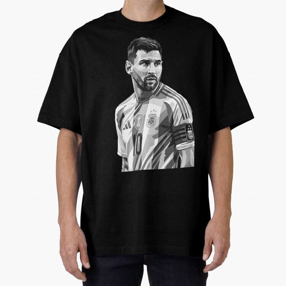 Messi grayscale Classic T-Shirt Celebrate the FIFA World Cup 2026 Journey through Mbappe Highlights, Portugal, Spain and Germany Pride, Football History, Final Match Energy, Crowd Noise and Once in a Lifetime Moments; Perfect for Supporters Who