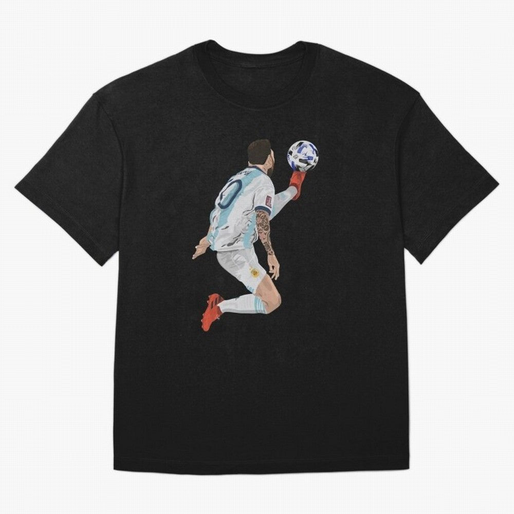 Messi - Lionel Messi Ball Classic T-Shirt Feel the Trophy Chase of the FIFA World Cup 2026 USA Canada Mexico Journey through Neymar Highlights, Argentina, France and Brazil Pride, Stadium Memories, Football Loyalty, International Chants and