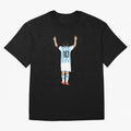 Lionel Messi, m30 Classic T-Shirt Celebrate Rivalries and Pride in Match Day Hype around FIFA World Cup 2026 USA Canada Mexico, Neymar, Spain, Goal Celebration Energy, Supporter Heritage, Football Icons and Worldwide Tournament Joy; Ideal for