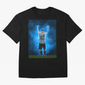 LIONEL MESSI NEW GOAL CELEBRATION SEASON 2023 2024 Classic T-Shirt Celebrate the Road through FIFA World Cup 2026 Group Stage for Fans of CR7 and Messi and Argentina, Bringing Fan Favorite Moments, National Team Passion, Big Match Drama and Soccer