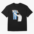 Art Messi Illustration Classic T-Shirt Experience the Global Stage of Global Football Passion for FIFA World Cup 2026, Highlighting Cristiano Ronaldo, Haaland and CR7, France, Fan Favorite Moments, National Team Passion, Big Match Drama and Soccer