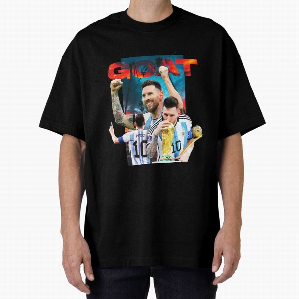 Messi GOAT Classic T-Shirt Upgrade Match Day Hype around FIFA World Cup 2026, CR7, Argentina, France and Brazil, Stadium Memories, Football Loyalty, International Chants and Championship Tradition; Ideal for Fans Who Follow Messi, Cristiano