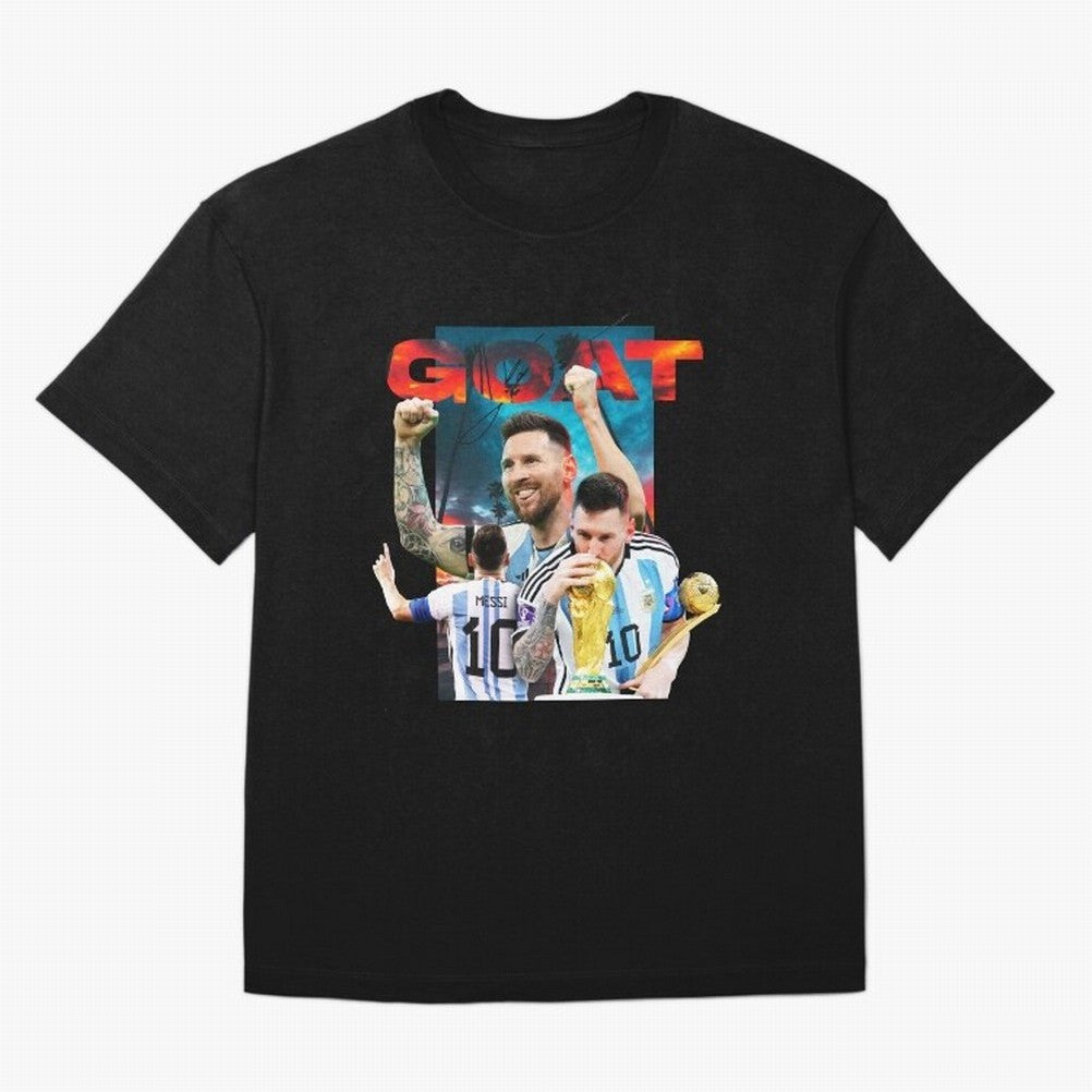 Messi GOAT Classic T-Shirt Upgrade Match Day Hype around FIFA World Cup 2026, CR7, Argentina, France and Brazil, Stadium Memories, Football Loyalty, International Chants and Championship Tradition; Ideal for Fans Who Follow Messi, Cristiano