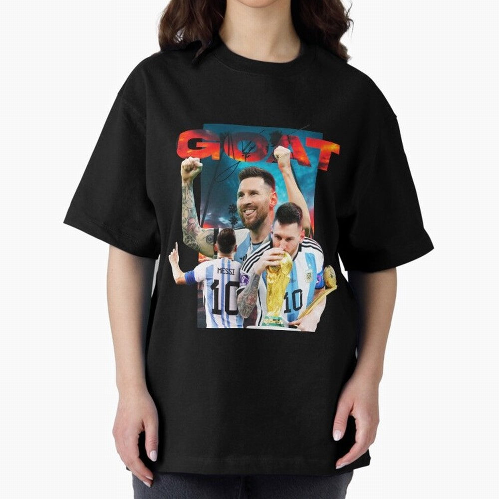 Messi GOAT Classic T-Shirt Upgrade Match Day Hype around FIFA World Cup 2026, CR7, Argentina, France and Brazil, Stadium Memories, Football Loyalty, International Chants and Championship Tradition; Ideal for Fans Who Follow Messi, Cristiano