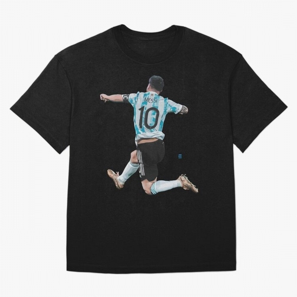 Messi 10 The Goat Oversized T-Shirt Cheer through Every Moment of the FIFA World Cup 2026 USA Canada Mexico Journey through Neymar Highlights, Portugal, Spain and Germany Pride, Retro Football Energy, Iconic Rivalries, Trophy Chase Drama and