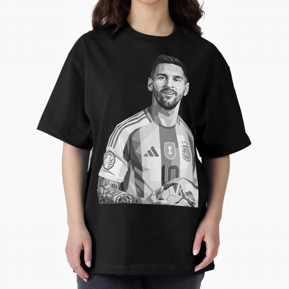 Messi grayscale Classic T-Shirt Represent FIFA World Cup 2026 Connected to Mbappe and Neymar, Argentina, France and Brazil Energy, Vintage Soccer Flavor, Modern Football Stars, National Flags and Final Night Emotion; Made for Collectors Who Enjoy