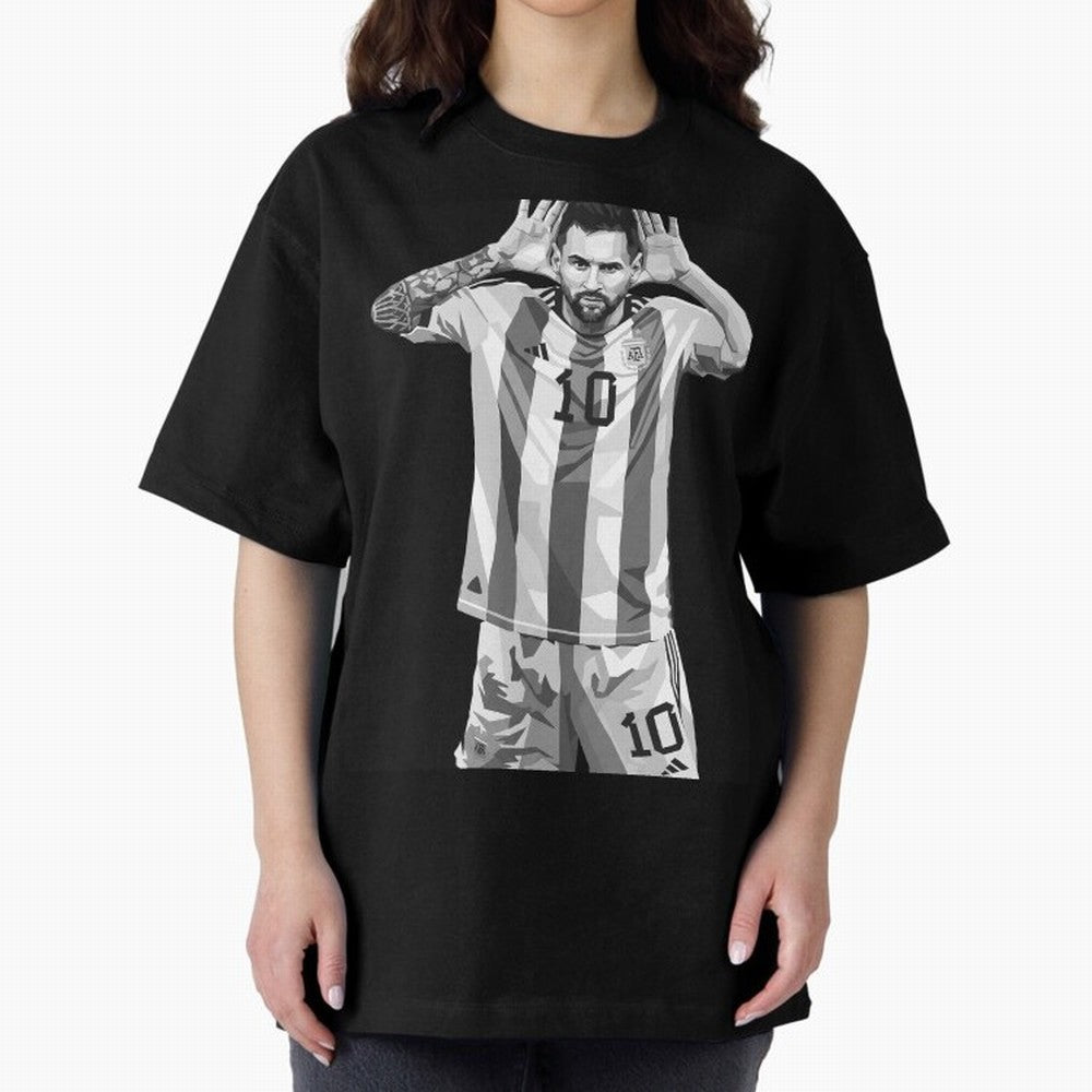 Messi grayscale Classic T-Shirt Support Global Football Passion for FIFA World Cup 2026 USA Canada Mexico, Built around CR7 and Messi, England, France and Netherlands, Worldwide Fan Energy, Dramatic Goals, Stadium Lights and Championship