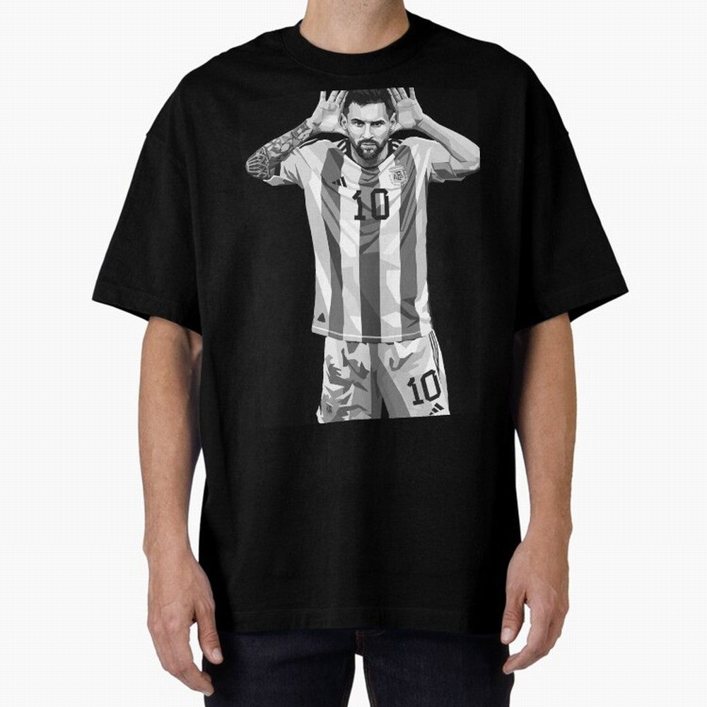 Messi grayscale Classic T-Shirt Support Global Football Passion for FIFA World Cup 2026 USA Canada Mexico, Built around CR7 and Messi, England, France and Netherlands, Worldwide Fan Energy, Dramatic Goals, Stadium Lights and Championship