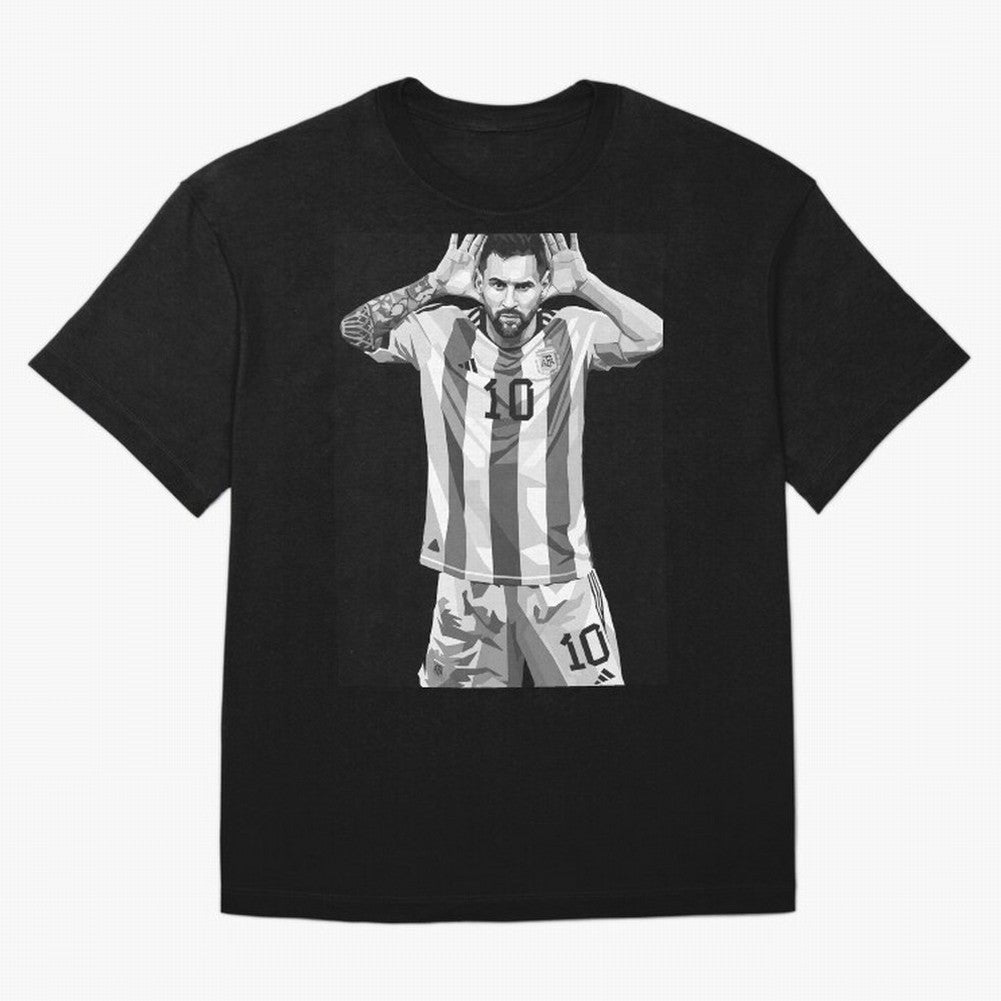 Messi grayscale Classic T-Shirt Support Global Football Passion for FIFA World Cup 2026 USA Canada Mexico, Built around CR7 and Messi, England, France and Netherlands, Worldwide Fan Energy, Dramatic Goals, Stadium Lights and Championship