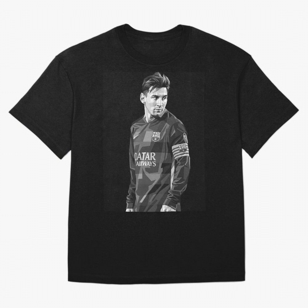 Messi grayscale Classic T-Shirt Support Your Favorite Stars during FIFA World Cup 2026 for Fans of Messi, CR7 and Mbappe and England, Bringing Soccer Culture, Superstar Moments, National Team Dreams and Competitive Fire; Made for Collectors Who