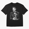 Messi grayscale Oversized T-Shirt Celebrate the Magic of Global Football Passion for FIFA World Cup 2026 Group Stage, Centered on Neymar, Netherlands, Game Day Rituals, Football Legends, Country Pride and the Road to the Final; Ideal for Passionate