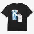 Lionel Messi holding his shirt, Argentina copa america| Perfect Gift For you and friends Classic T-Shirt Bring Stadium Energy to FIFA World Cup 2026 USA Canada Mexico Celebrating Messi, Neymar and Mbappe, England and Germany Energy, Football