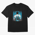 Lionel Messi Oversized T-Shirt Step into Match Day Hype around FIFA World Cup 2026 USA Canada Mexico, Messi, France, Champion Mindset, Group Stage Buzz, Knockout Tension and Passionate Fan Culture; Ideal for Passionate Fans Who Love Underdog