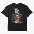 Messi Wpap Oversized T-Shirt Bring Match Day Fire to the FIFA World Cup 2026 USA Canada Mexico Journey through Haaland and Mbappe Highlights, Germany Pride, Football History, Final Match Energy, Crowd Noise and Once in a Lifetime Moments; Made for