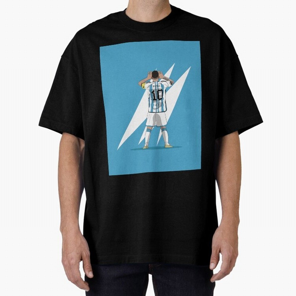 Lionel Messi Classic T-Shirt Celebrate Supporters United by FIFA World Cup 2026 USA Canada Mexico for Fans of Mbappe and Argentina, France and Brazil, Bringing Football History, Final Match Energy, Crowd Noise and Once in a Lifetime Moments; Ideal