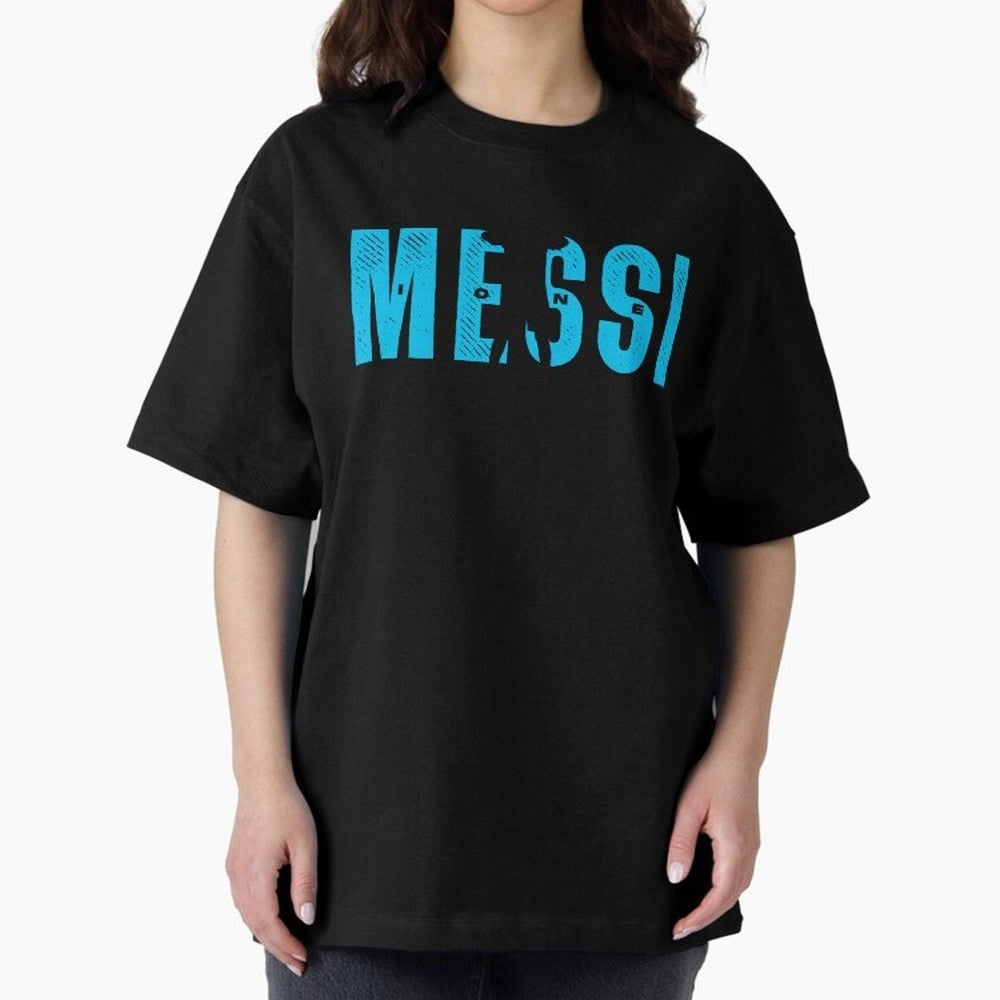 Lionel 10 The Goat Oversized T-Shirt Celebrate the Road through Global Football Passion for FIFA World Cup 2026 Group Stage, Highlighting Mbappe, France and Portugal, Goal Celebration Energy, Supporter Heritage, Football Icons and Worldwide