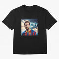 Messi Photo Realistic Paint Art Classic T-Shirt Join Supporters Worldwide for FIFA World Cup 2026 USA Canada Mexico for Fans of Messi and Brazil, Portugal and Argentina, Bringing Classic Soccer Heritage, Championship Pressure, Fan Loyalty and