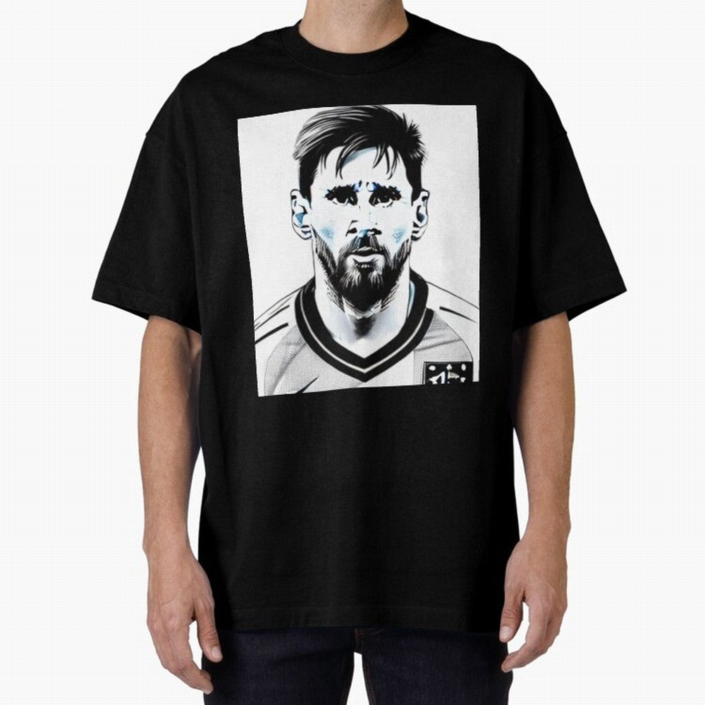 Lionel Messi Oversized T-Shirt Turn Up for the FIFA World Cup 2026 Group Stage Journey through Messi and Cristiano Ronaldo Highlights, Spain Pride, Champion Mindset, Group Stage Buzz, Knockout Tension and Passionate Fan Culture; Perfect for