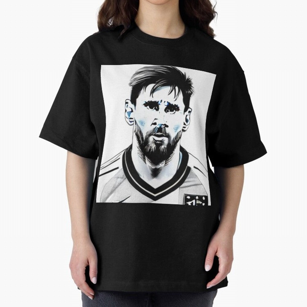 Lionel Messi Oversized T-Shirt Turn Up for the FIFA World Cup 2026 Group Stage Journey through Messi and Cristiano Ronaldo Highlights, Spain Pride, Champion Mindset, Group Stage Buzz, Knockout Tension and Passionate Fan Culture; Perfect for