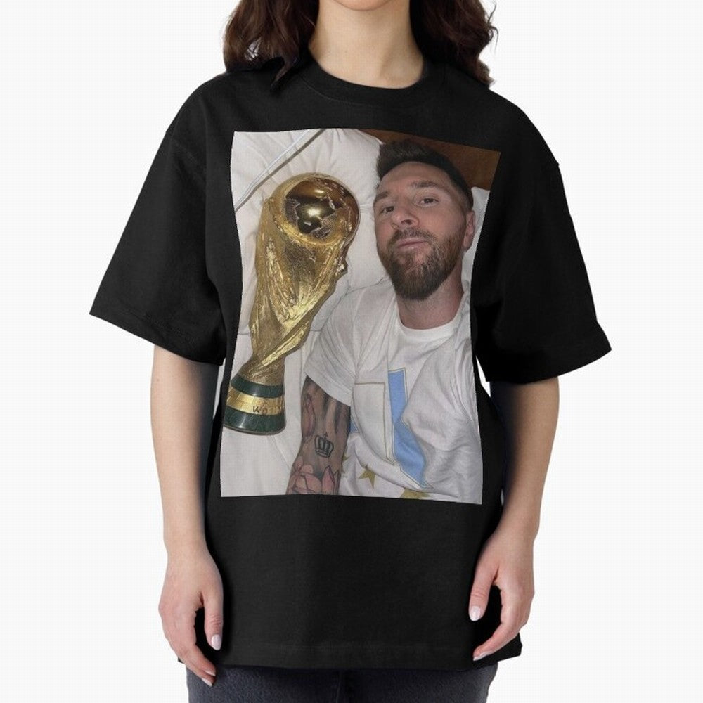Lionel Messi Essential T-Shirt Support Iconic Players in FIFA World Cup 2026 Group Stage Celebrating Mbappe and Neymar, Argentina, France and Brazil Energy, Goal Celebration Energy, Supporter Heritage, Football Icons and Worldwide Tournament Joy;