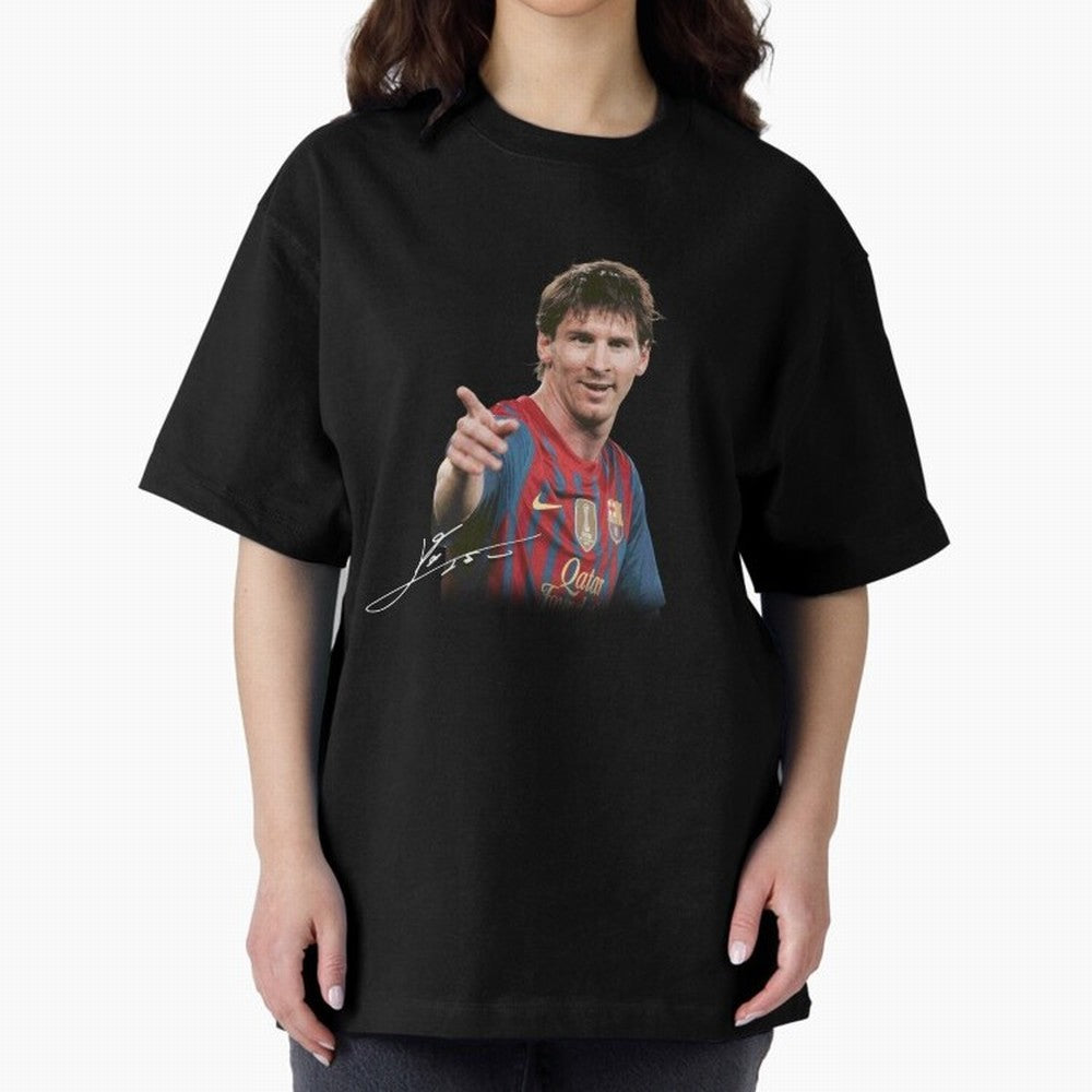 Messi T-Shirt ¡ª ¡°Young Messi¡± Graphic Tee Classic T-Shirt Represent the Passion of Global Football Passion for FIFA World Cup 2026 Group Stage, Capturing Messi, Portugal, Spain and Germany, Stadium Memories, Football Loyalty, International