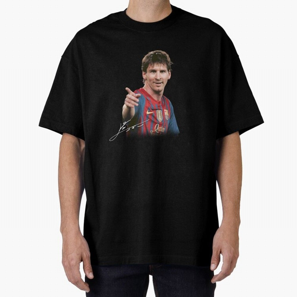 Messi T-Shirt ¡ª ¡°Young Messi¡± Graphic Tee Classic T-Shirt Represent the Passion of Global Football Passion for FIFA World Cup 2026 Group Stage, Capturing Messi, Portugal, Spain and Germany, Stadium Memories, Football Loyalty, International